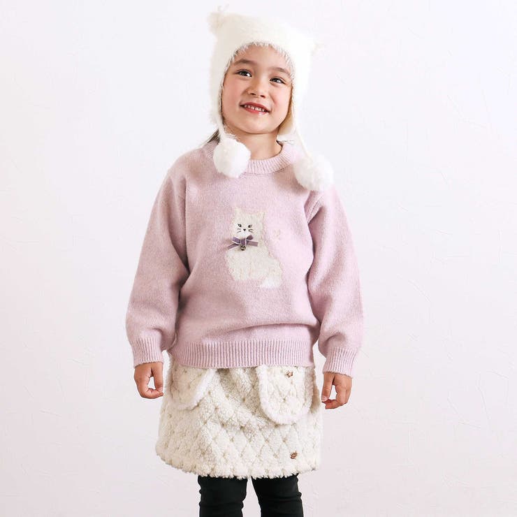 【お揃い】もこもこキラキラボアスカッツ(80~130cm) | SLAP SLIP | 詳細画像3 