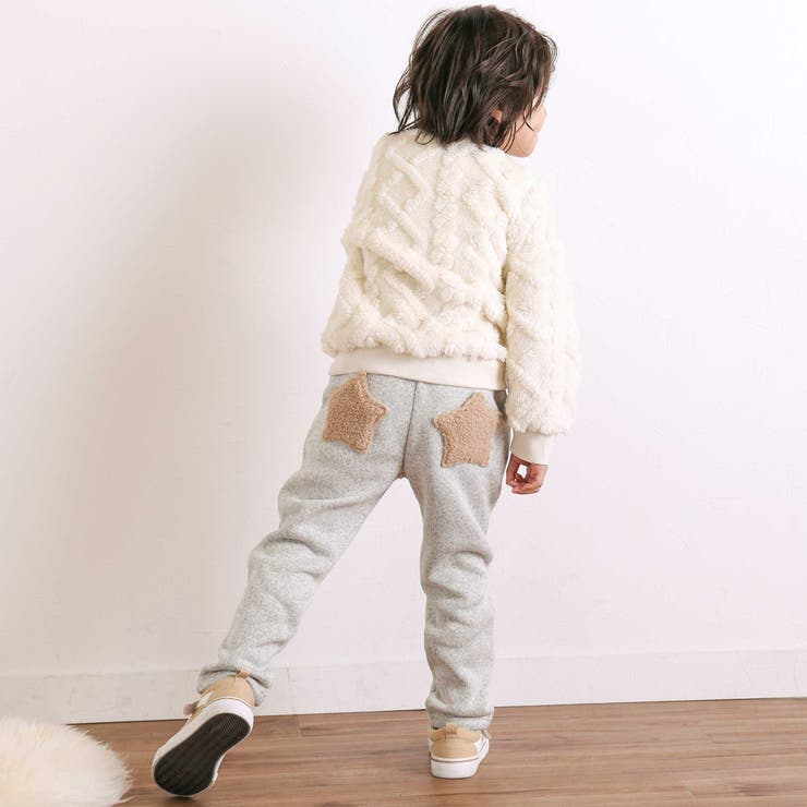 おしり星ボアポケットロングパンツ(80~130cm) | SLAP SLIP | 詳細画像4 