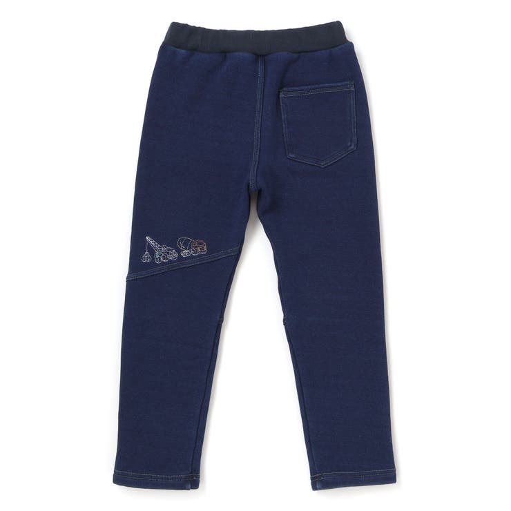 グングンのぼるよはたらくくるま刺しゅうロングパンツ(80~130cm) | SLAP SLIP | 詳細画像5 