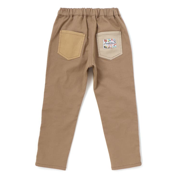 はたらくくるまブランドネームタグ切り替えパンツ(80~130cm) | SLAP SLIP | 詳細画像10 