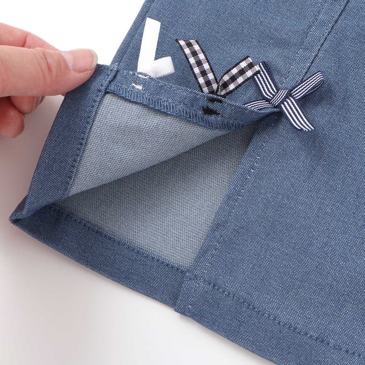 裾リボン付きストレッチツイルパンツ(80~130cm) | SLAP SLIP | 詳細画像15 