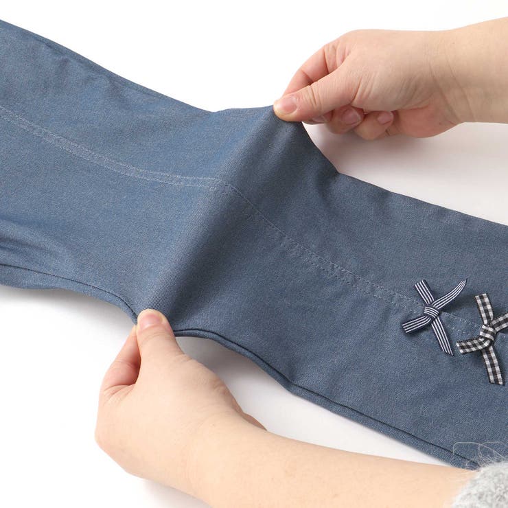 裾リボン付きストレッチツイルパンツ(80~130cm) | SLAP SLIP | 詳細画像16 