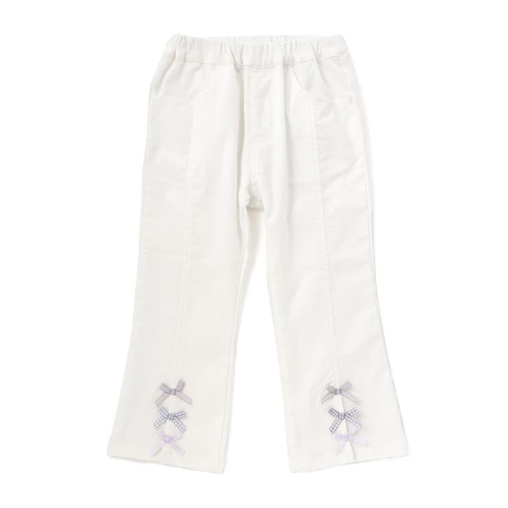 裾リボン付きストレッチツイルパンツ(80~130cm) | SLAP SLIP | 詳細画像5 