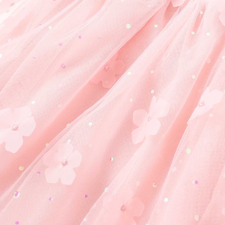 【スラプリ】立体お花ラメチュールフレアスカパン(80~120cm) | SLAP SLIP | 詳細画像10 