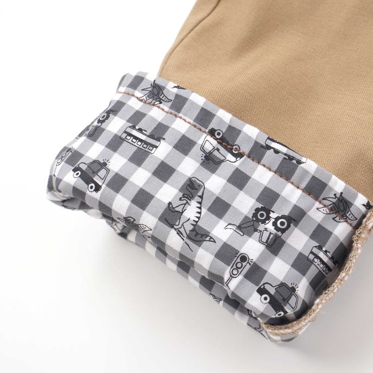 裾折り返しプリントストレッチツイルパンツ(80~130cm) | SLAP SLIP | 詳細画像16 