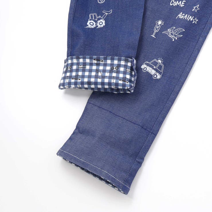 裾折り返しプリントストレッチツイルパンツ(80~130cm) | SLAP SLIP | 詳細画像22 