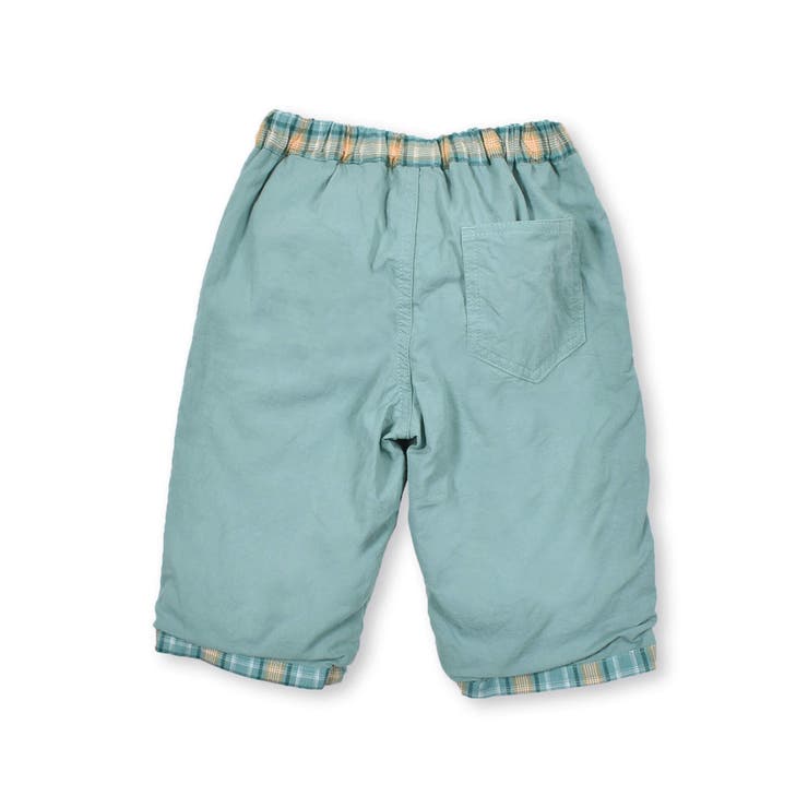 【リバーシブル】 無地チェック柄6分丈パンツ(80~130cm) | SLAP SLIP | 詳細画像11 