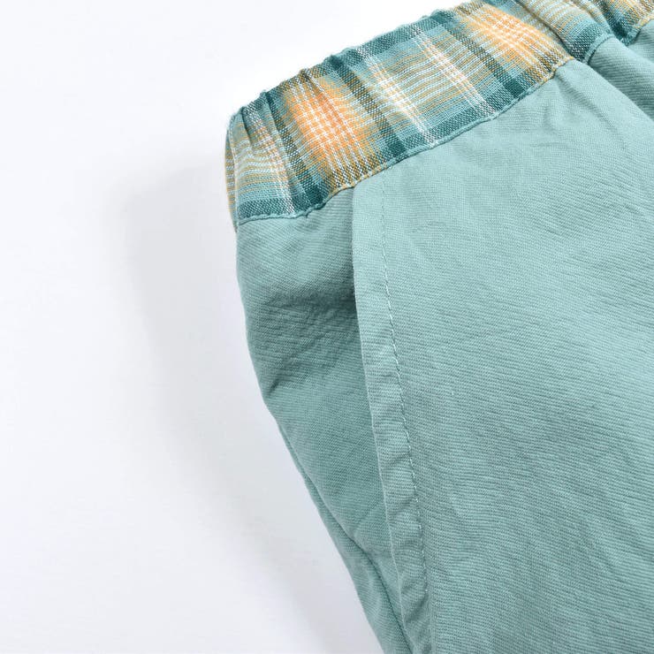 【リバーシブル】 無地チェック柄6分丈パンツ(80~130cm) | SLAP SLIP | 詳細画像13 