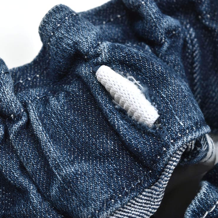 刺しゅうポケット付きストレッチデニムショートパンツ(90~130cm) | SLAP SLIP | 詳細画像16 