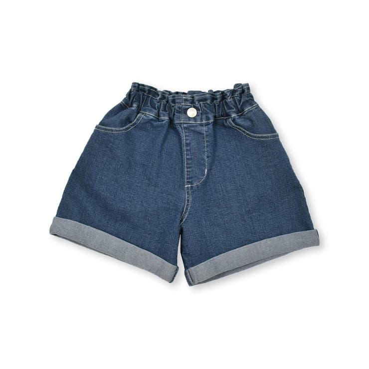 刺しゅうポケット付きストレッチデニムショートパンツ(90~130cm) | SLAP SLIP | 詳細画像7 