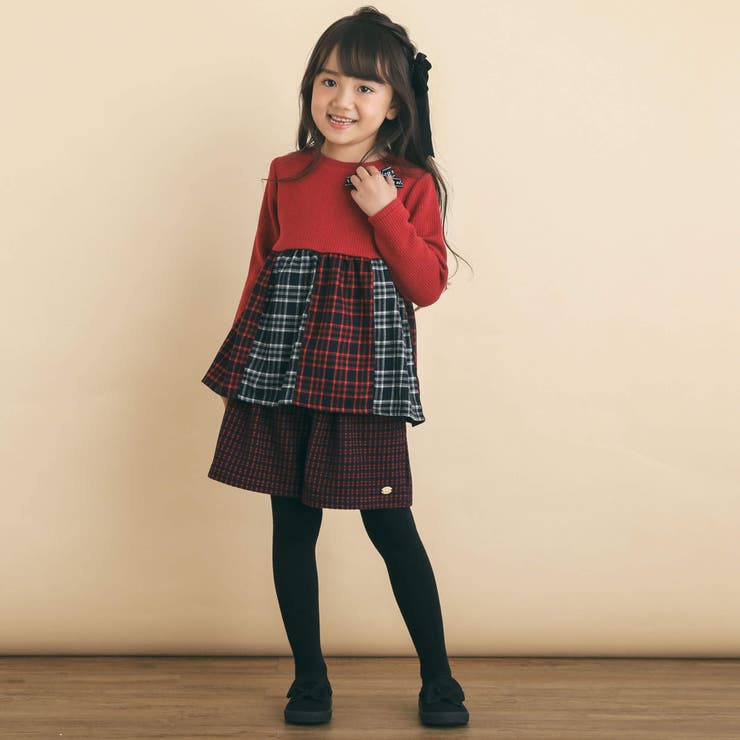 チェック柄タック入りショートパンツ(90~130cm) | SLAP SLIP | 詳細画像7 