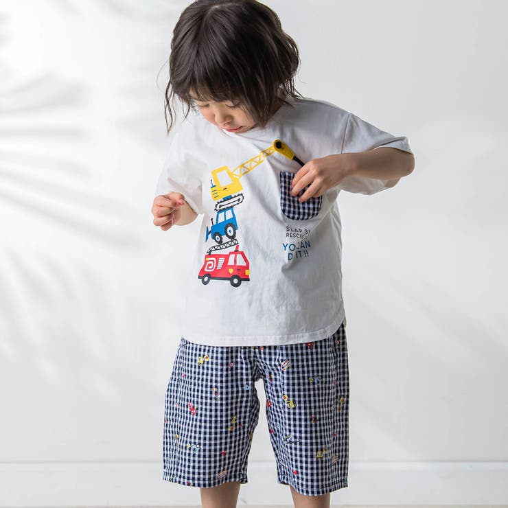 fcrbi チェック柄ハーフパンツ Sサイズ バンダナ柄プリント ハーフパンツ（ベビーサイズ