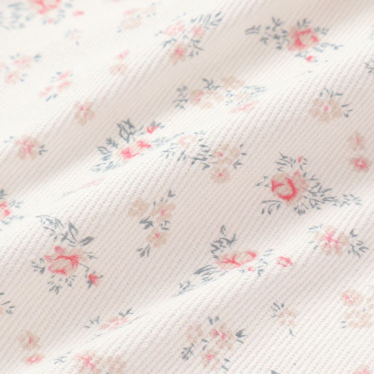 花柄ツイルデニムサスペンダー付き裾レーススカパン(90~130cm) | SLAP SLIP | 詳細画像25 