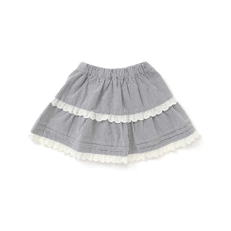 【お揃い】レースイチゴ柄チェックスカパン(90~130cm) | SLAP SLIP | 詳細画像10 