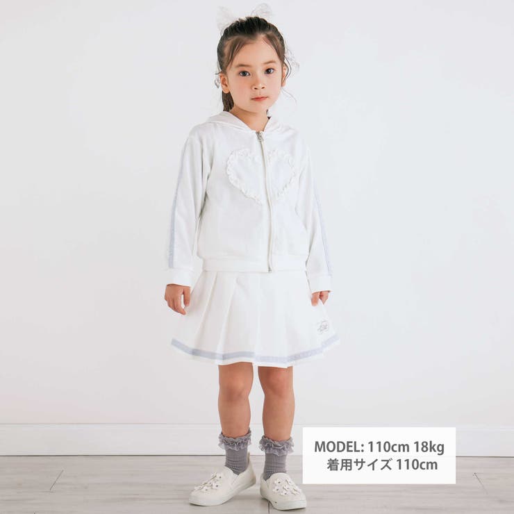 【お揃い】裾レースラインタックスカパン(90~130cm) | SLAP SLIP | 詳細画像2 