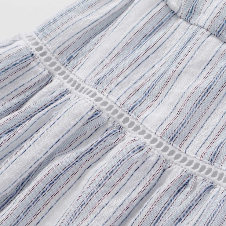 【お揃い】はしごレースマルチストライプスカパン(90~130cm) | SLAP SLIP | 詳細画像15 