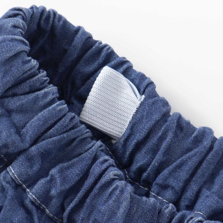 サイドポケットポコポコサッカーデニムハーフパンツ(80~130cm) | SLAP SLIP | 詳細画像12 