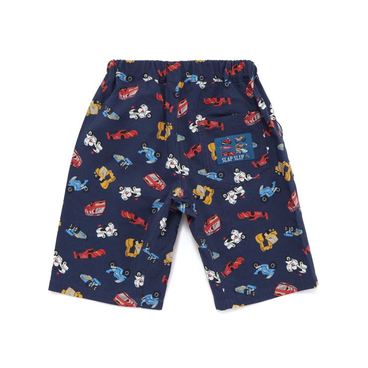 【お揃い 接触冷感】はたらくくるまフルーツボタニカル総柄ハーフパンツ(80~13… | SLAP SLIP | 詳細画像10 