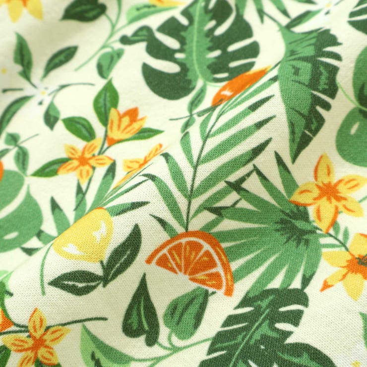 【お揃い 接触冷感】はたらくくるまフルーツボタニカル総柄ハーフパンツ(80~13… | SLAP SLIP | 詳細画像21 