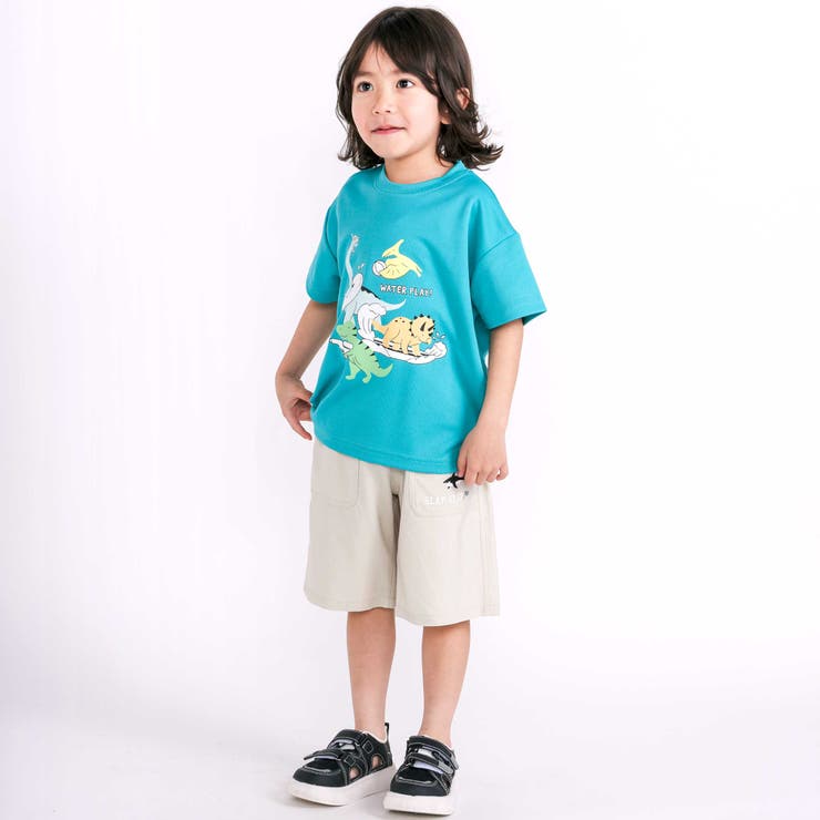 【らくのび 接触冷感】ポケットプリント選べるカラフルツイルハーフパンツ(80~1… | SLAP SLIP | 詳細画像4 