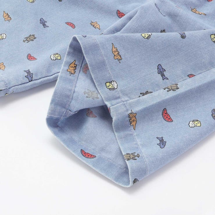 ツイルデニム総柄プリントハーフパンツ(80~130cm) | SLAP SLIP | 詳細画像14 
