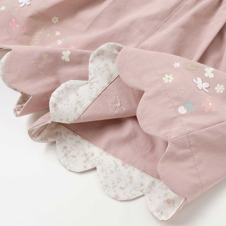 キラキラプリント裾スカラップリボン付きショートパンツ(90~130cm) | SLAP SLIP | 詳細画像11 