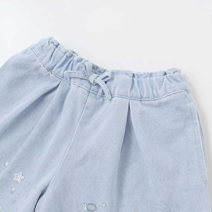 キラキラプリント裾スカラップリボン付きショートパンツ(90~130cm) | SLAP SLIP | 詳細画像15 