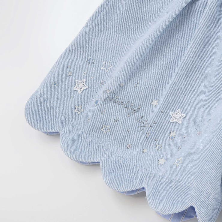 キラキラプリント裾スカラップリボン付きショートパンツ(90~130cm) | SLAP SLIP | 詳細画像17 