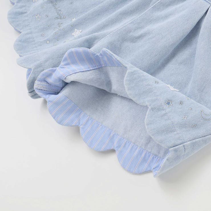 キラキラプリント裾スカラップリボン付きショートパンツ(90~130cm) | SLAP SLIP | 詳細画像19 