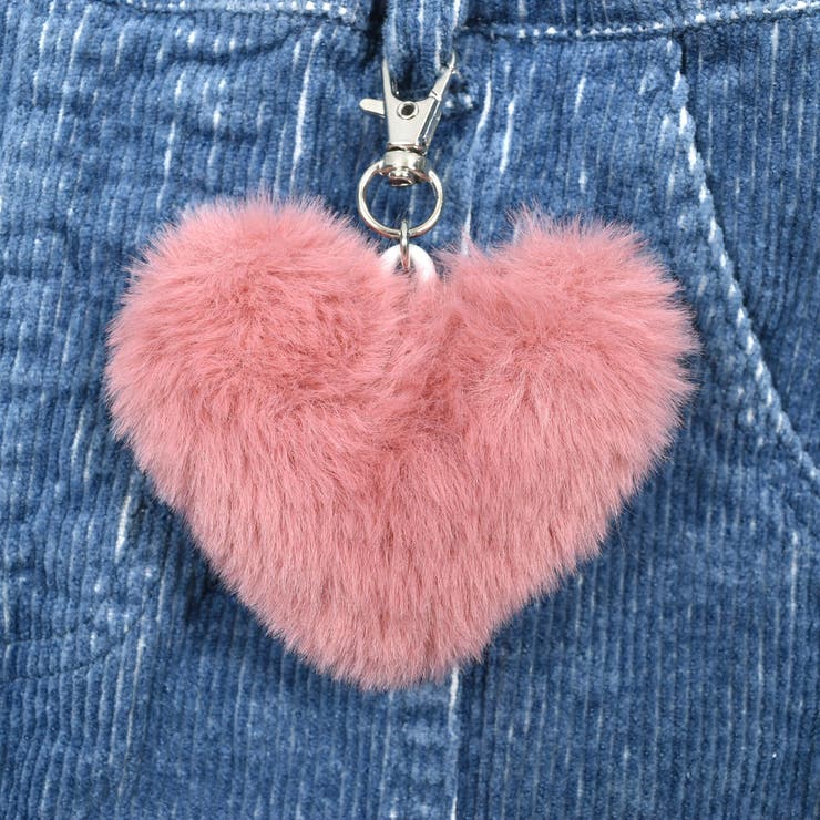 【お揃い】ハートチャーム付きデニムコールテン台形スカート(90~130cm) | SLAP SLIP | 詳細画像20 