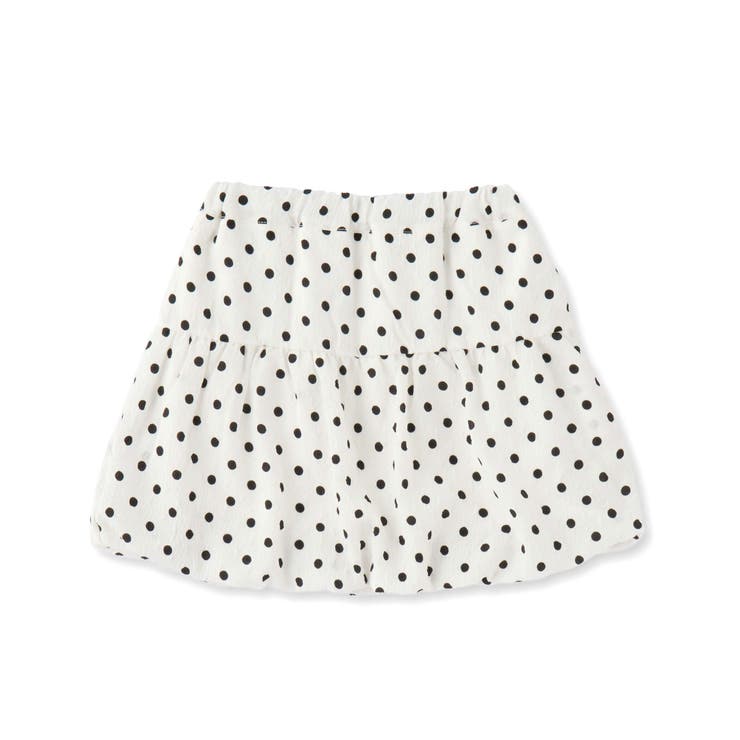 エンボスドット柄リボン付きバルーンスカート(90~130cm) | SLAP SLIP | 詳細画像5 