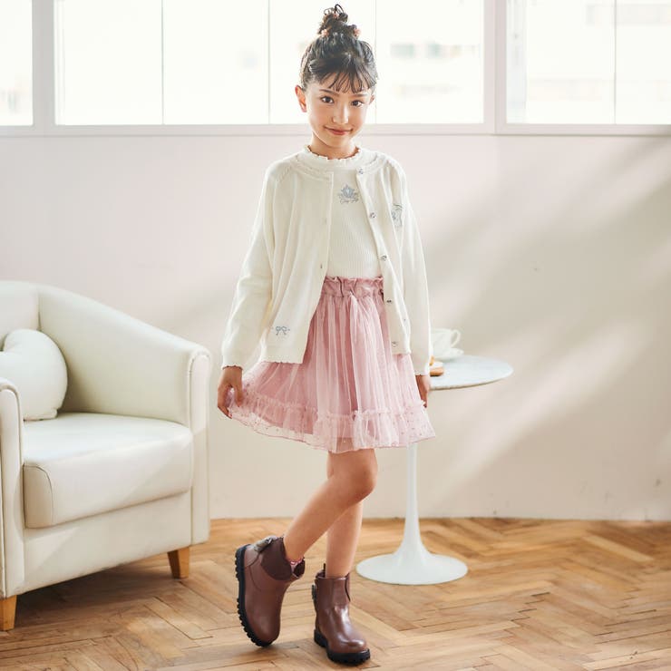 ウエストリボンキラキララメチュールスカート(90~130cm) | SLAP SLIP | 詳細画像5 