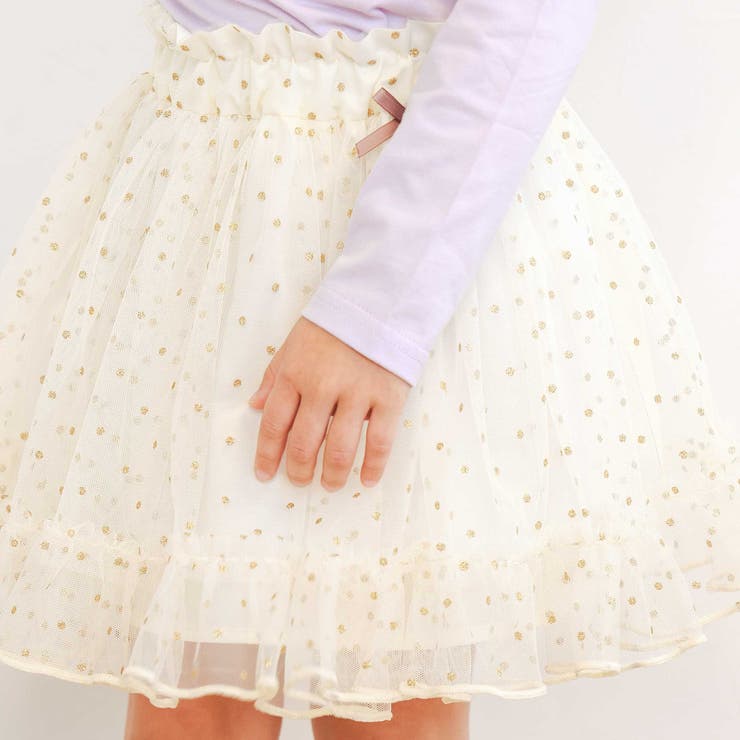 ウエストリボンキラキララメチュールスカート(90~130cm) | SLAP SLIP | 詳細画像7 
