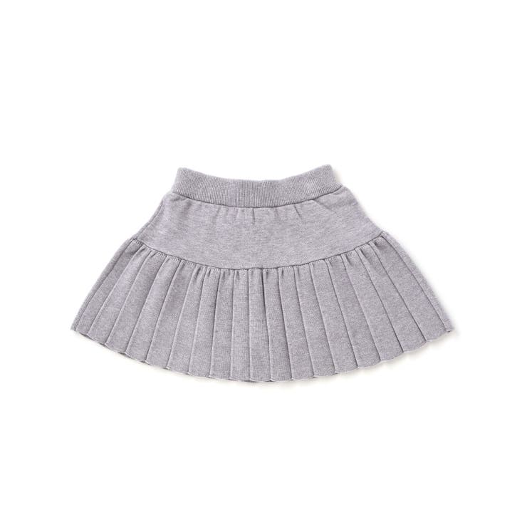 【ウォッシャブル加工】リボンチャーム付きニットプリーツスカパン(90~130cm… | SLAP SLIP | 詳細画像10 