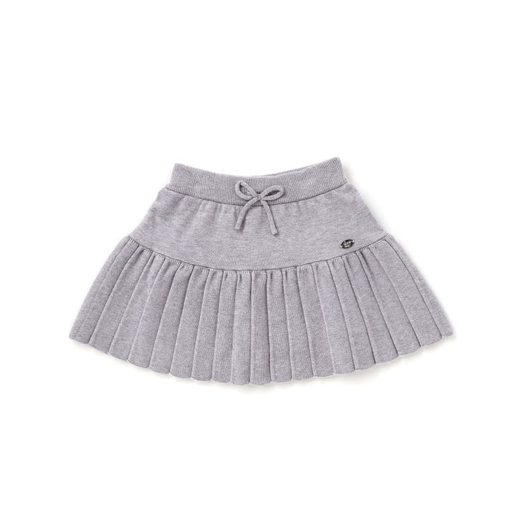 【ウォッシャブル加工】リボンチャーム付きニットプリーツスカパン(90~130cm… | SLAP SLIP | 詳細画像9 