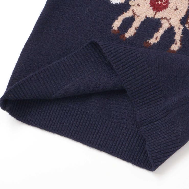 ウマクマネコアニマルモチーフニットトップス(80~130cm) | SLAP SLIP | 詳細画像15 