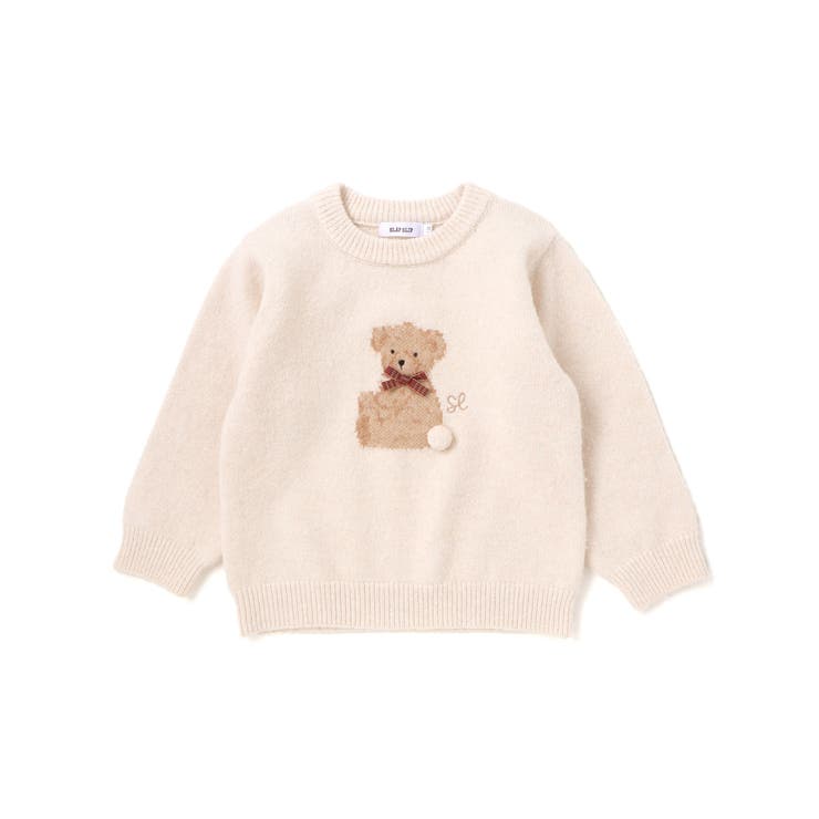 ウマクマネコアニマルモチーフニットトップス(80~130cm) | SLAP SLIP | 詳細画像7 