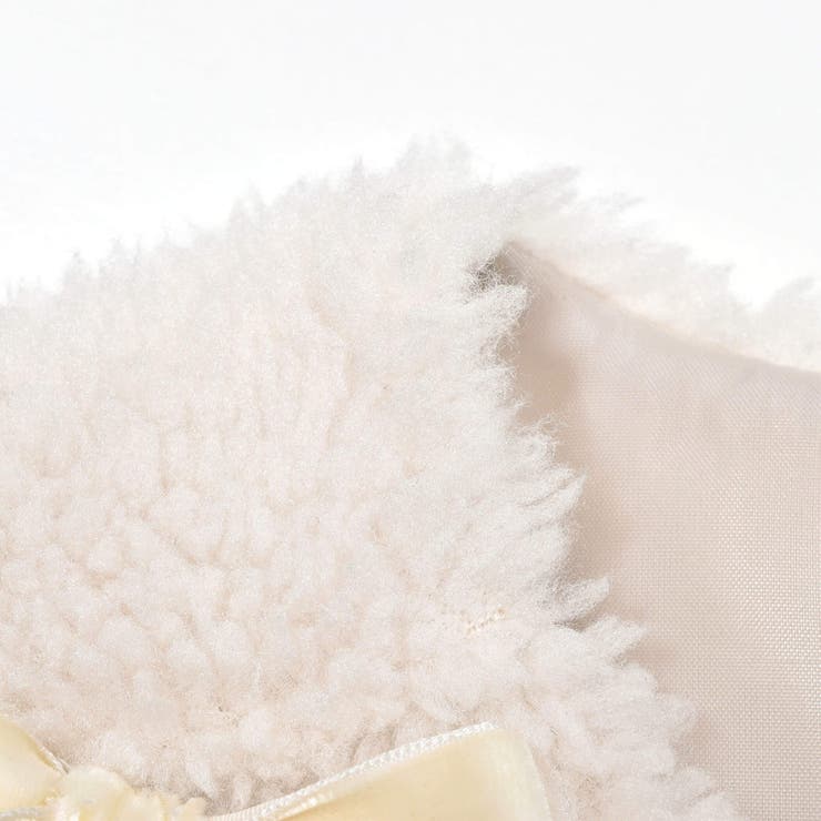 肩リボンチェック柄ファーボアベスト(80~130cm) | SLAP SLIP | 詳細画像7 