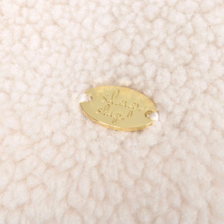 肩リボンチェック柄ファーボアベスト(80~130cm) | SLAP SLIP | 詳細画像9 