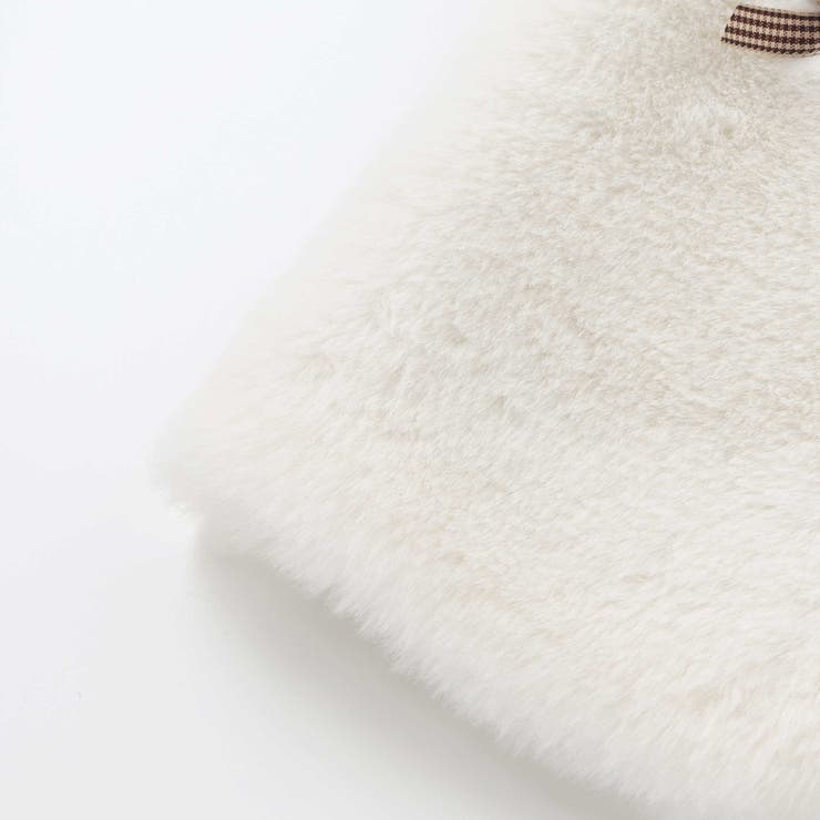 リボン付きワンスナップボアファーベスト(80~130cm) | SLAP SLIP | 詳細画像12 