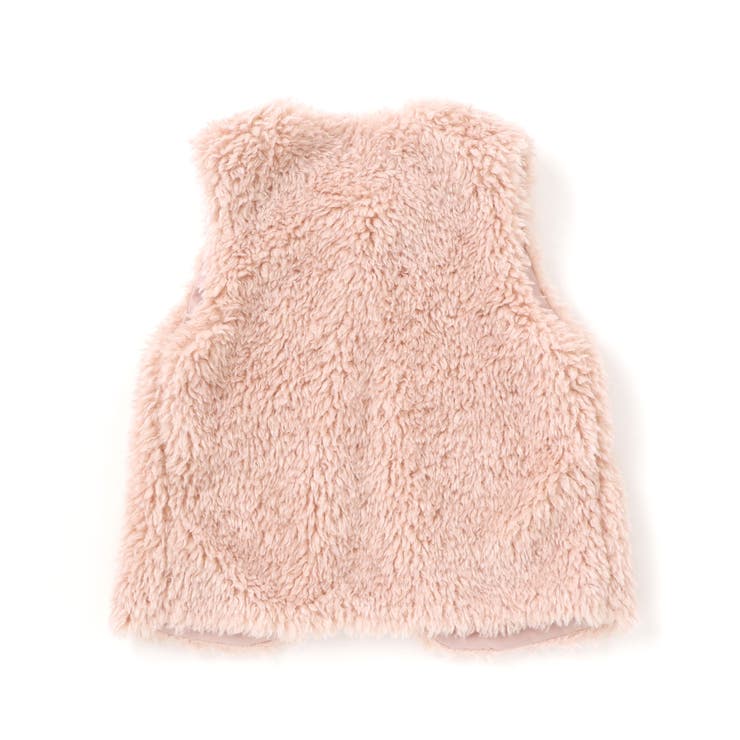 リボン付きワンスナップボアファーベスト(80~130cm) | SLAP SLIP | 詳細画像17 