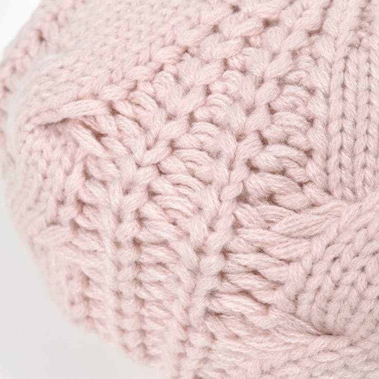 ウサミミネコミミケーブル編みニットベレー帽(48~55cm) | SLAP SLIP | 詳細画像13 