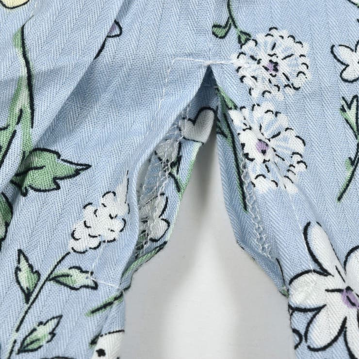 【お揃い】花火レモン花柄襟レースプルオーバー浴衣+帯セット(90~140cm) | SLAP SLIP | 詳細画像22 