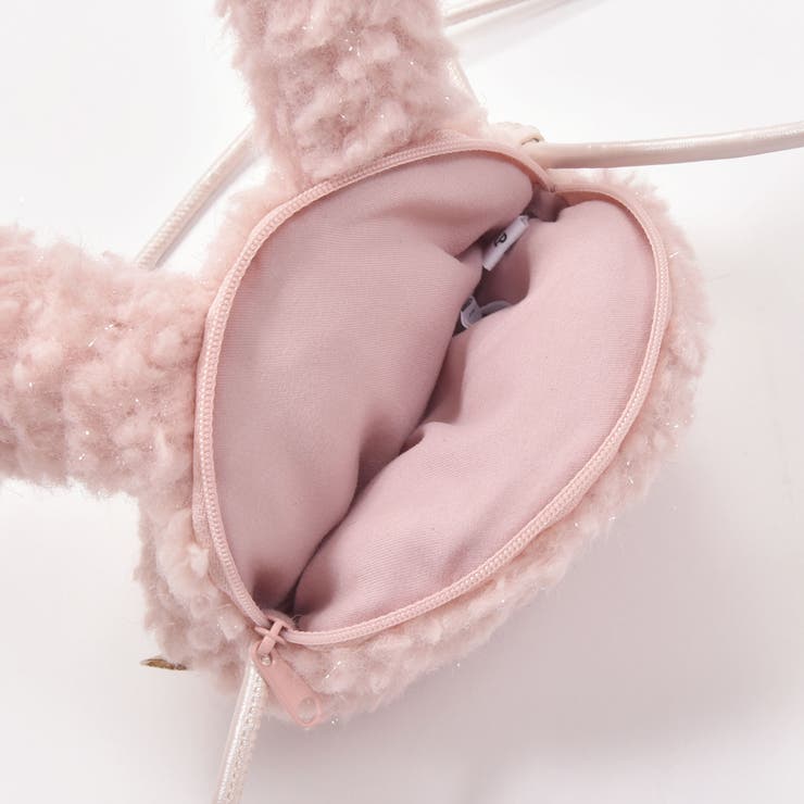 ウサギネコアニマルフェイスモチーフショルダーポシェット | SLAP SLIP | 詳細画像14 