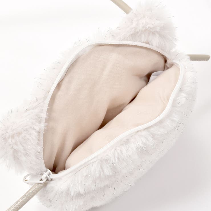 ウサギネコアニマルフェイスモチーフショルダーポシェット | SLAP SLIP | 詳細画像7 