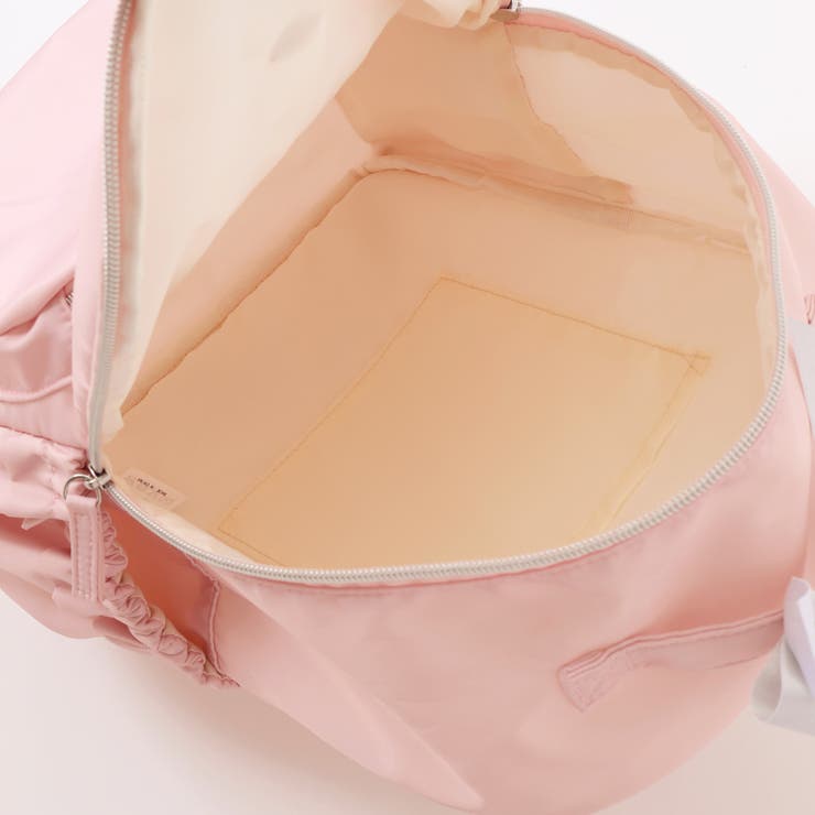 【お揃い】リボンチャーム付き無地いろいろモチーフ柄リュック(M~L) | SLAP SLIP | 詳細画像14 