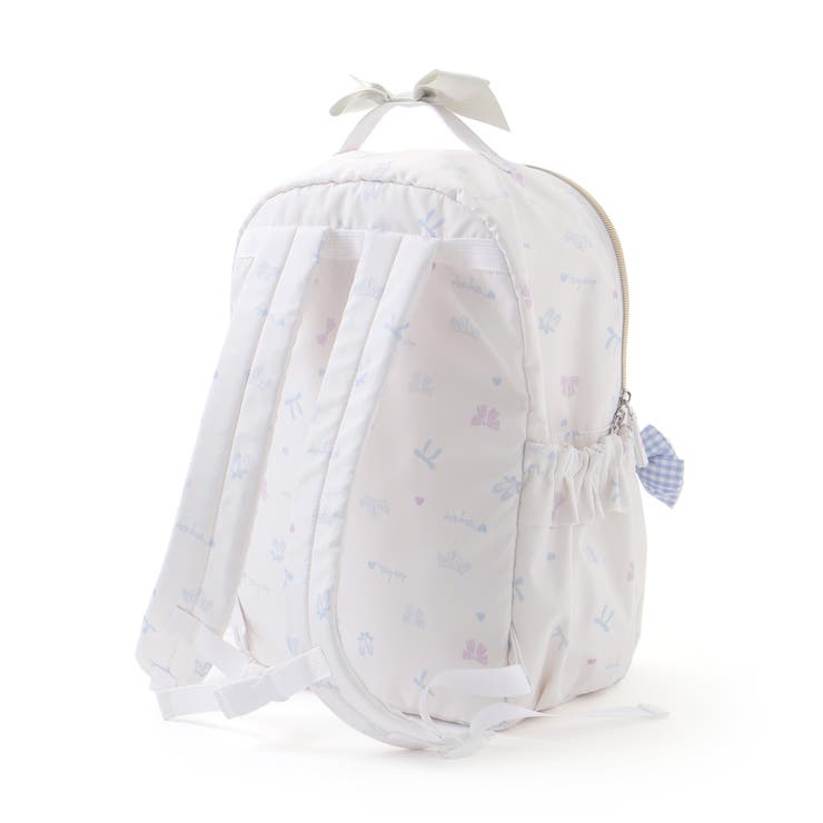 【お揃い】リボンチャーム付き無地いろいろモチーフ柄リュック(M~L) | SLAP SLIP | 詳細画像16 