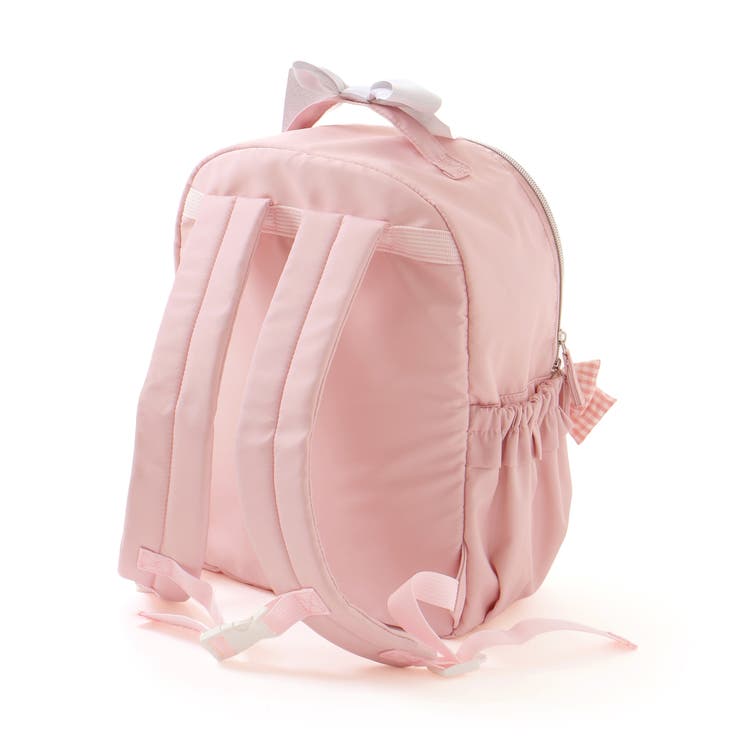 【お揃い】リボンチャーム付き無地いろいろモチーフ柄リュック(M~L) | SLAP SLIP | 詳細画像4 