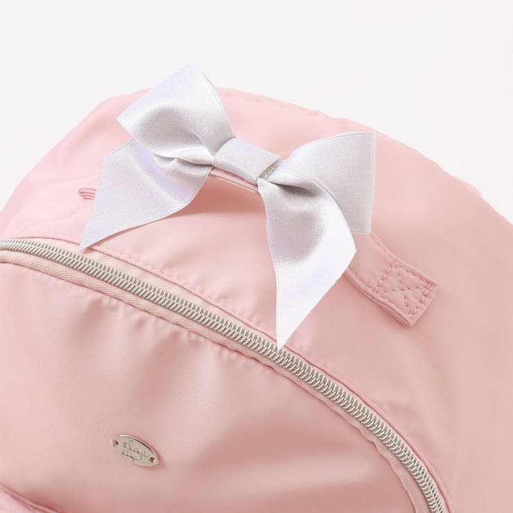 【お揃い】リボンチャーム付き無地いろいろモチーフ柄リュック(M~L) | SLAP SLIP | 詳細画像6 