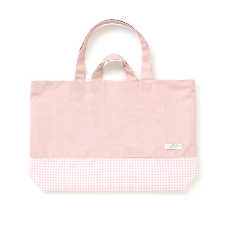 【お揃い】ハートポケット付きときめきモチーフ総柄リバーシブルレッスンバッグ | SLAP SLIP | 詳細画像12 